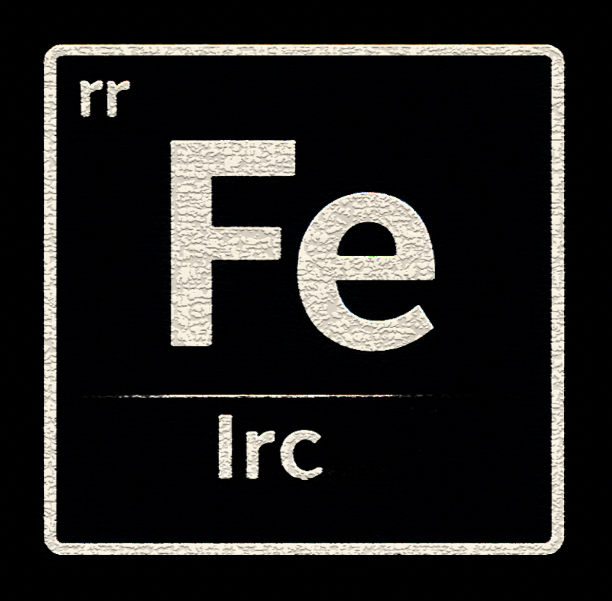┌────────────────┐
│ rr             │
│                │
│                │
│       Fe       │
│                │
│                │
│   I r c        │
└────────────────┘

Ferrirc - A customizable IRC client
https://ferrirc.com
